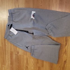 New Jordan multi-logo sweatpants size L